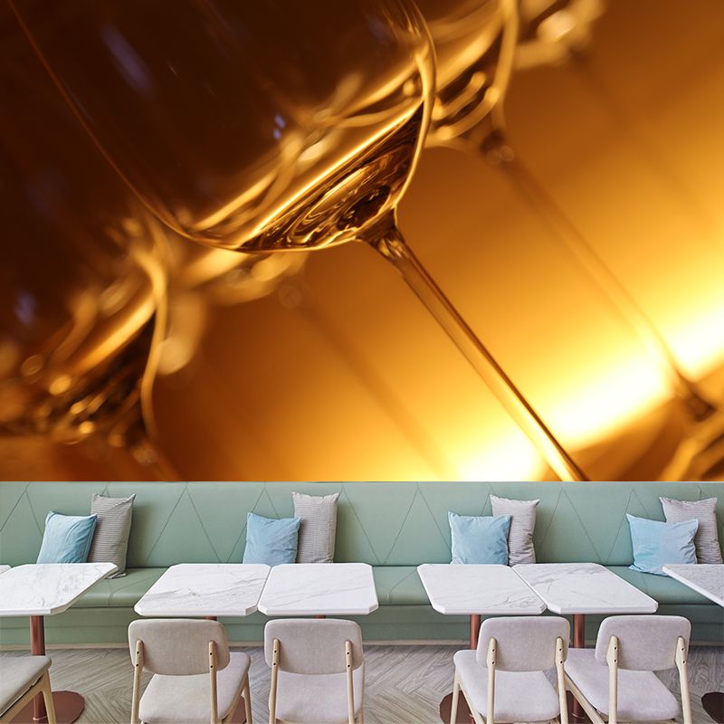 Wine Wall Mural Modern Decoration for Bar Waterproofing, Custom Size Available
