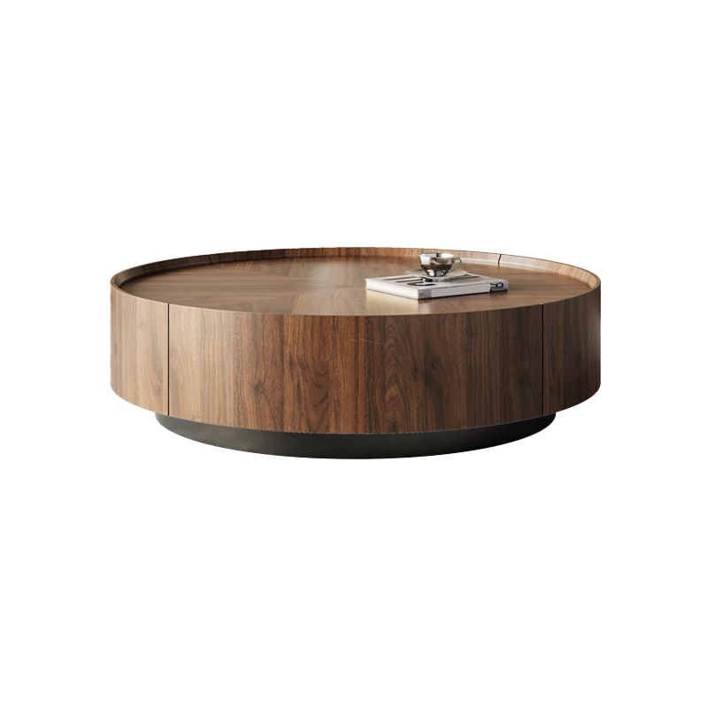 No Distressing Pedestal Coffee Table Modern Round Bunching Tables
