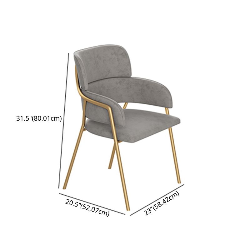 Traditional Faux Marble Top Dining Set with Gold Metallic Legs for Dining Furniture