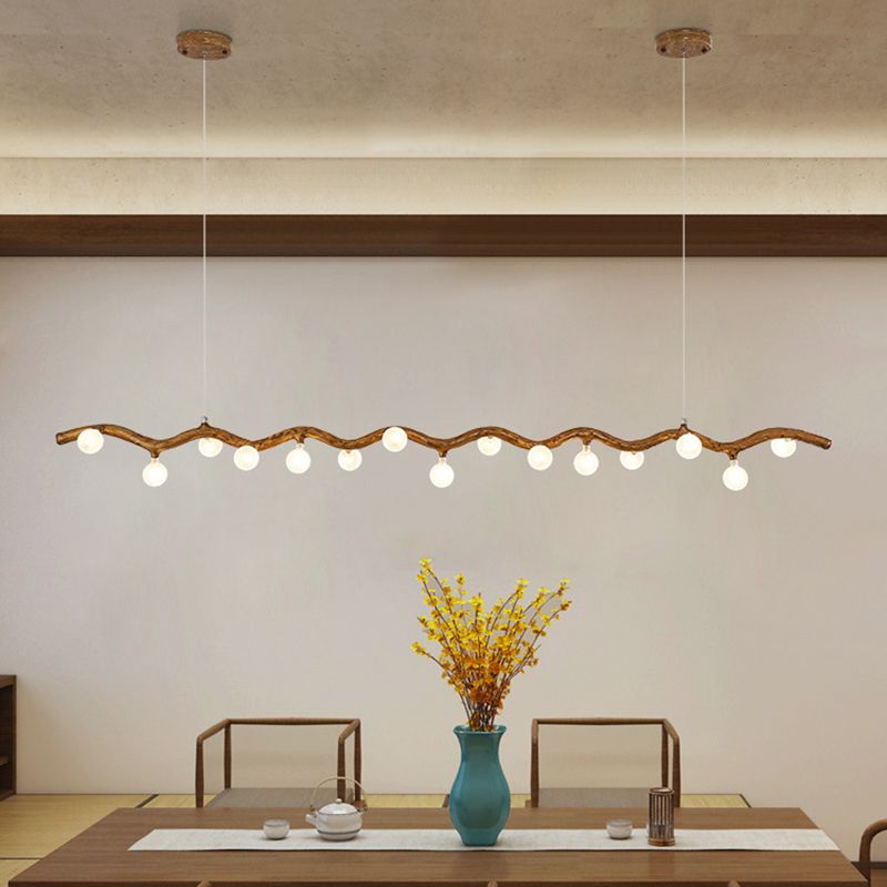 Modern Style Hanging Island Light Creative Hanging Lighting Fixture for Dining Room