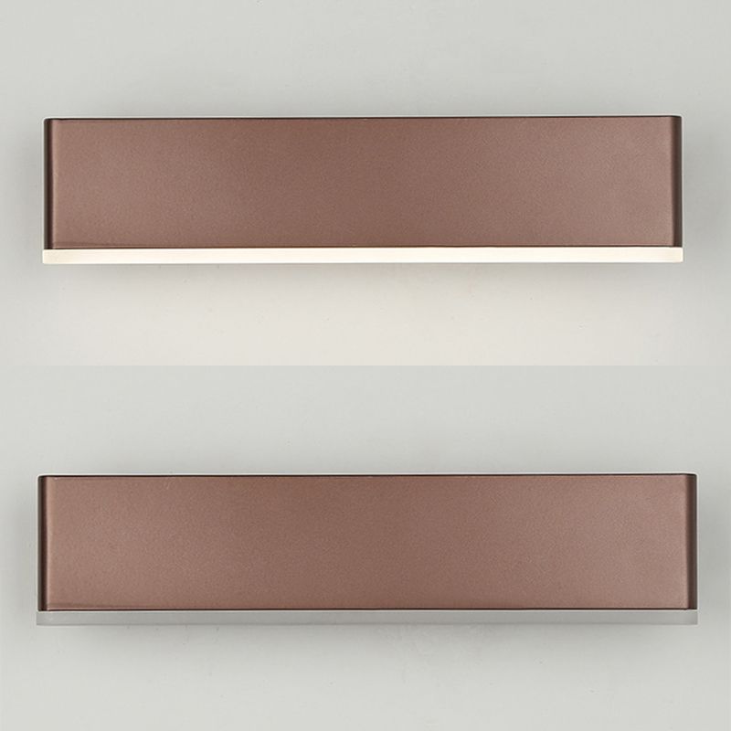 Rotatable LED Wall Mount Light 1-Light Wall Sconce Light with Acrylic Shade for Bedroom