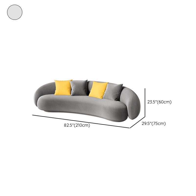 Modern Polyester Seating Stain Resistant Sofa for Bonus Room