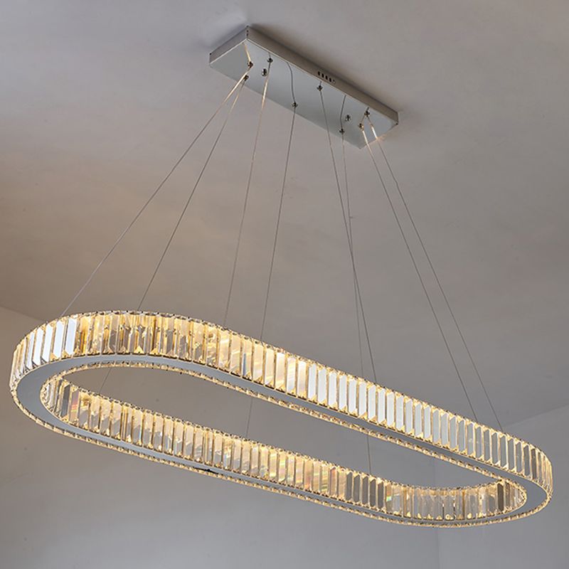 Lampadario contemporaneo Luci lampadari a LED LED LED LED Isola per sala da pranzo