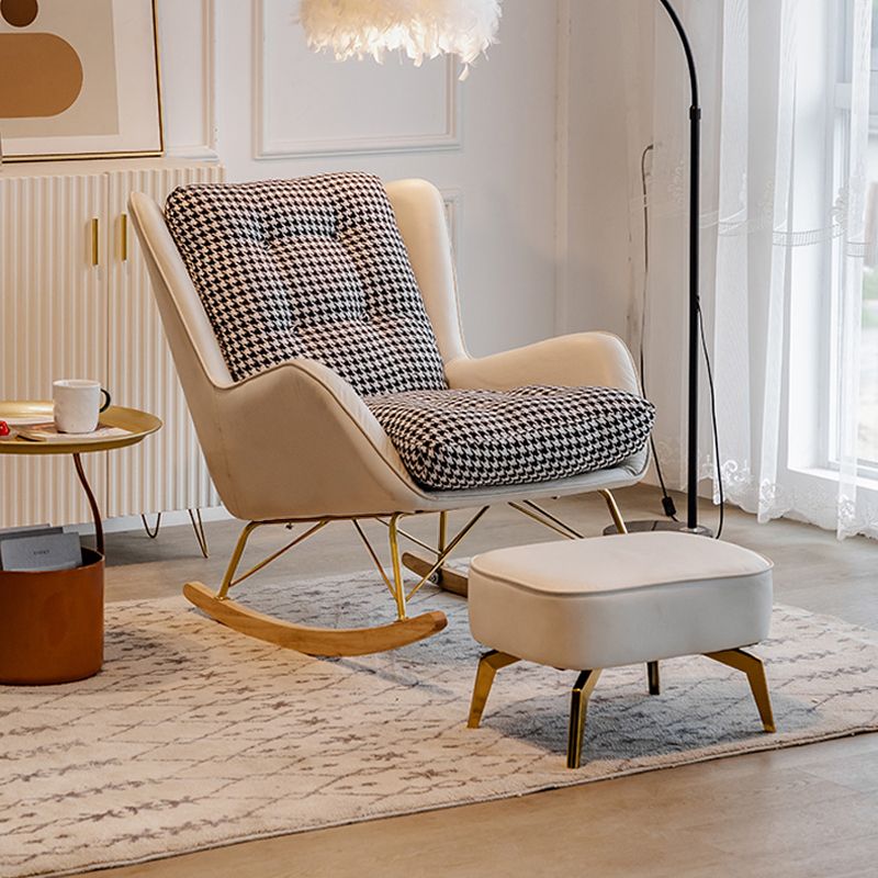 Modern Style Chaise Lounge Lazy Sofa Chair Leisure Rocking Chair for Living Room