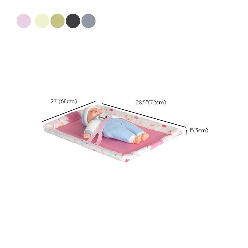 27" W Baby Changing Table Modern Portable Changing Table with Pad