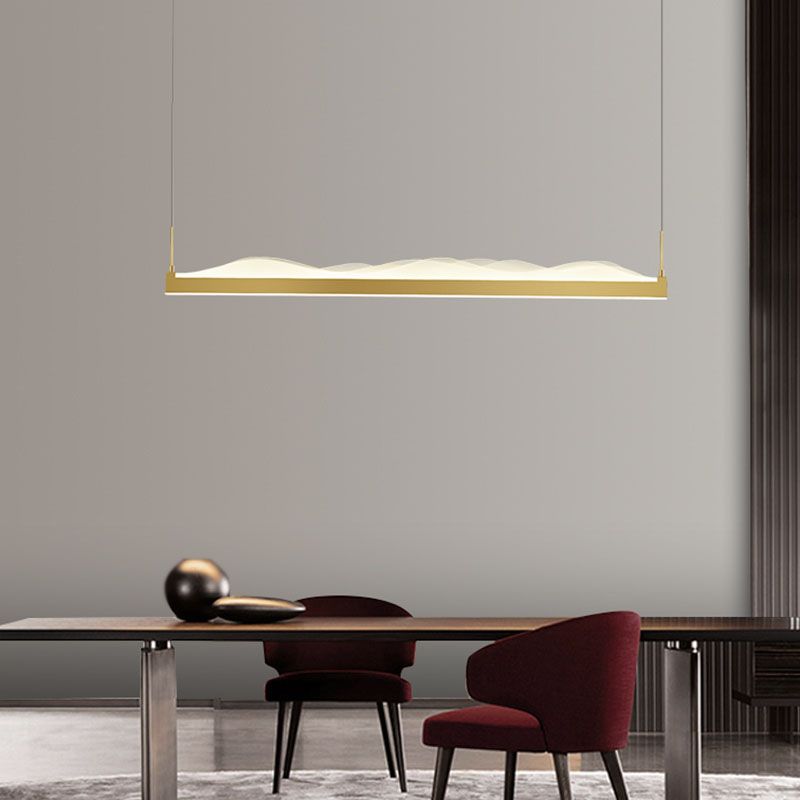 Modern Style Pendant Lighting Fixtures Gold/Black Island Lighting Ideas for Kitchen