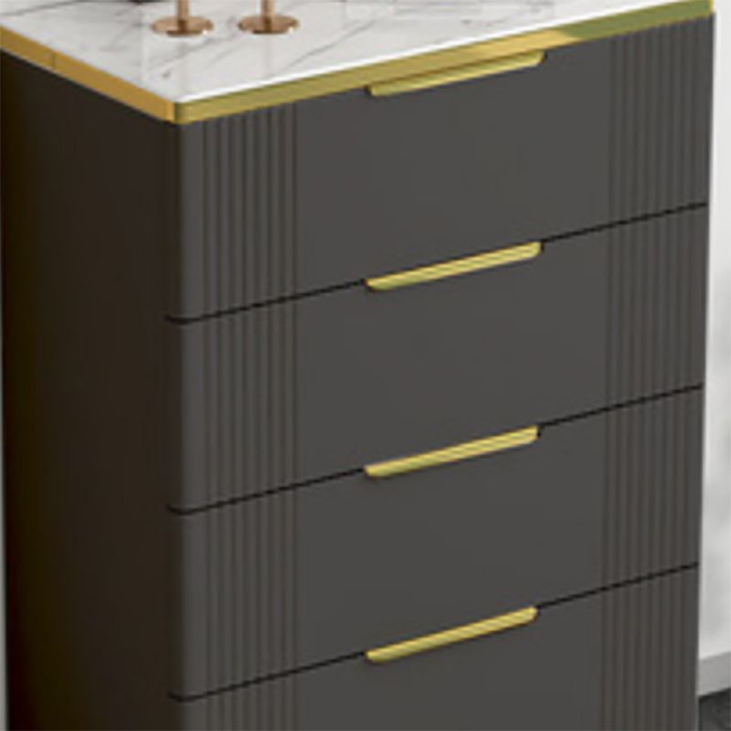 11.7-inch Width Contemporary Storage Chest Stone Storage Chest Dresser