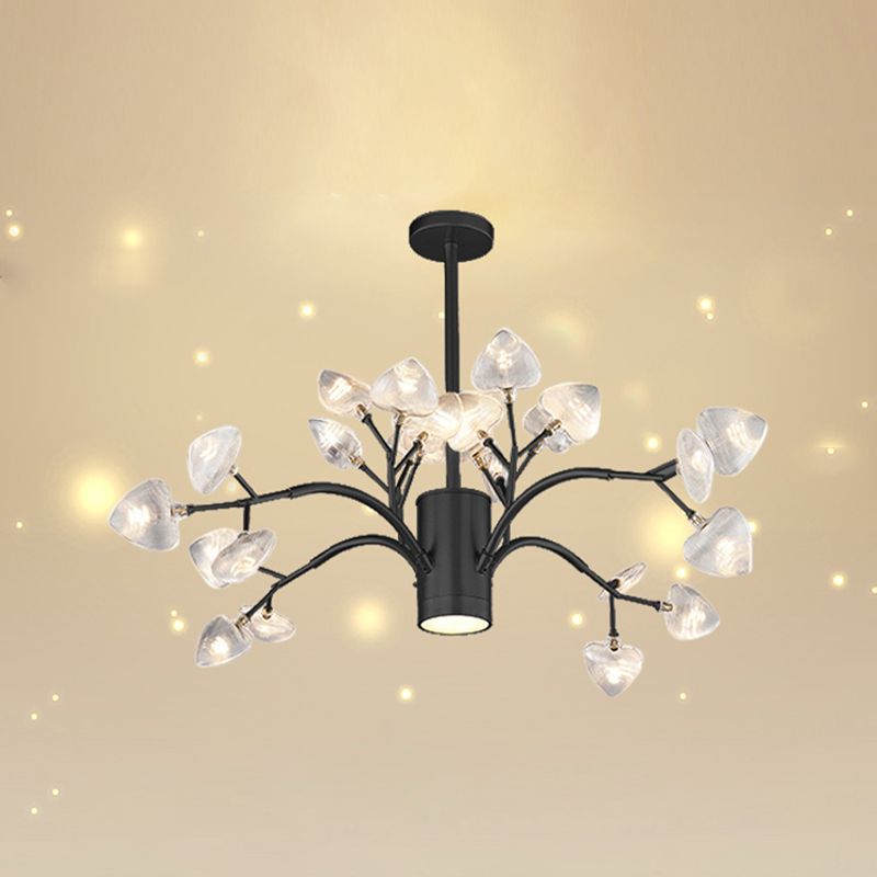 Forma di filiale in metallo lampadario moderno in stile moderno lampada appesa per negozio