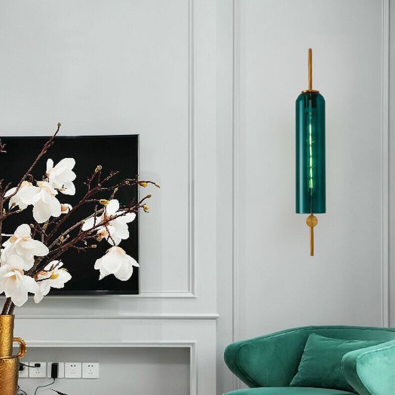 Indoor Decoration Wall Sconce Light Glass Shade Down Light for Living Room Bedroom