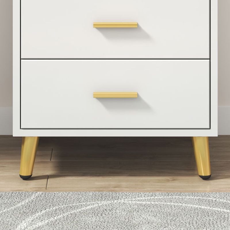 Contemporary 21.6"/35.4"Tall Accent Chest Rectangle Wood Chest with Drawers