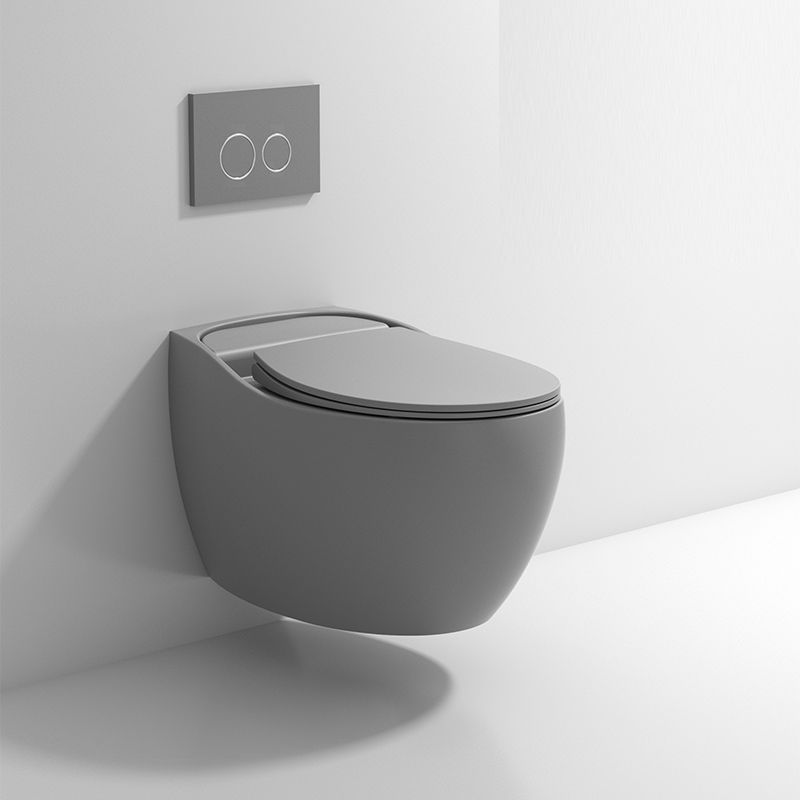 Wall Mount Modern Flush Toilet Porcelain Single Flush Toilet