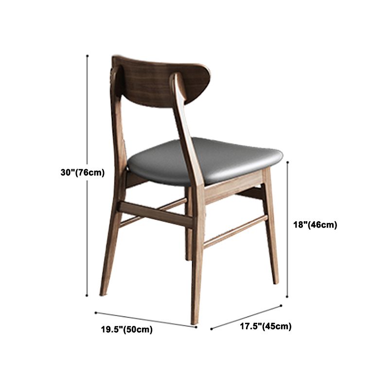 Modern Dining Room Set 1/4/5/6 Pcs Solid Wood Frame Dining Table and Chairs