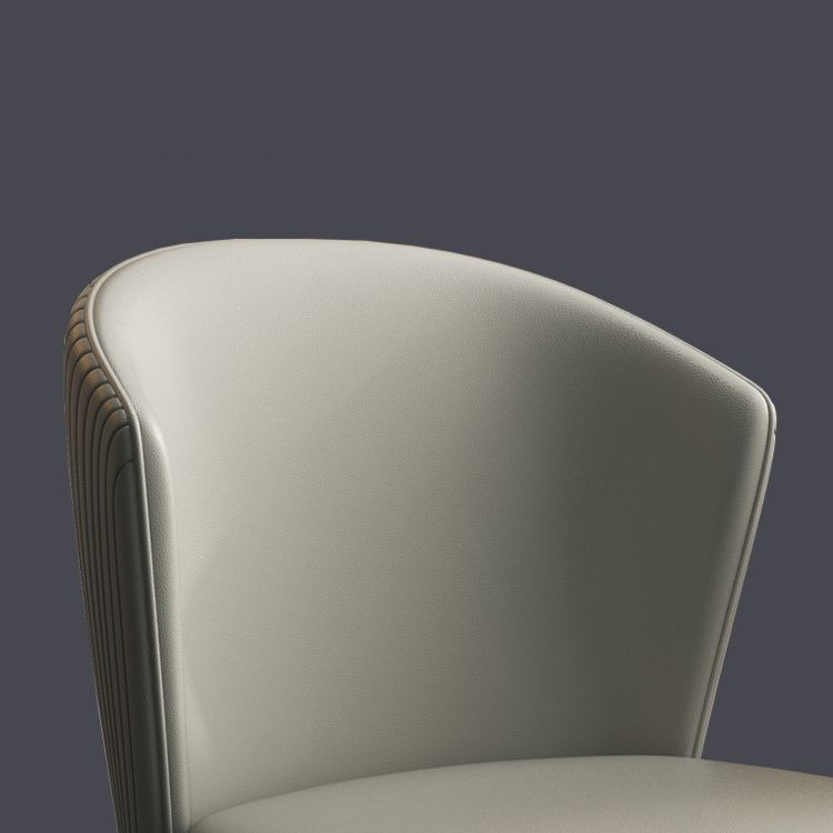 Silla auxiliar escandinava de interior tapizada con respaldo de madera para comedor (juego de 2)