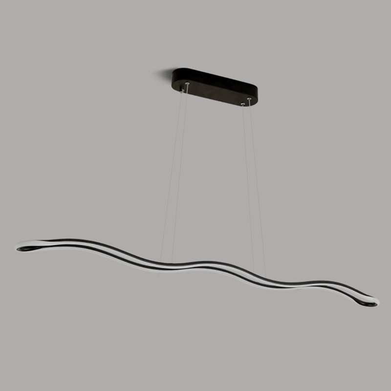 Nordische moderne LED hängende licht schmiedeeiserne Anhängerleuchte für Esszimmer