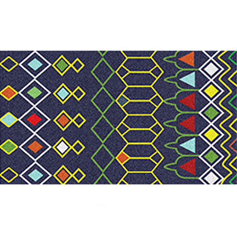 Klassischer Indianer Teppich Charakteristische Polyesterbereich Teppich nicht rutscher Backing Teppich für Wohnzimmer