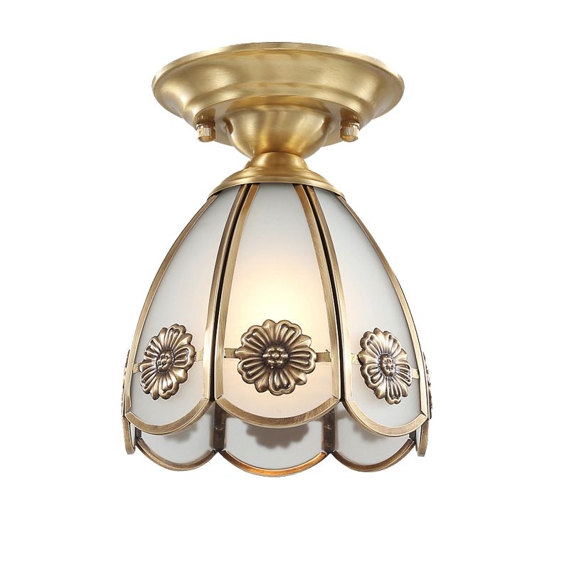 Contemporary Ceiling Light Minimalist Flush Mount Light Fixture for Bedroom