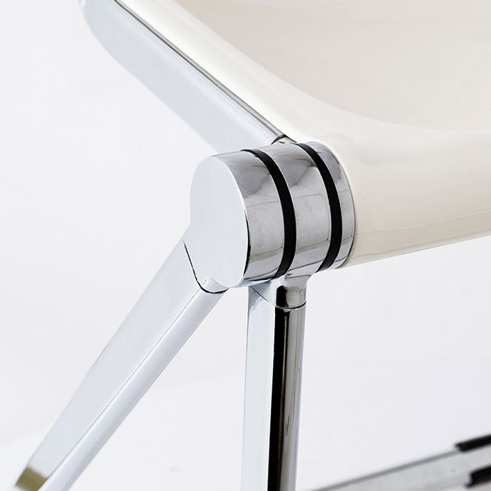 Modern Style Dining Chair Plastic Folding Side Chair for Dining Room