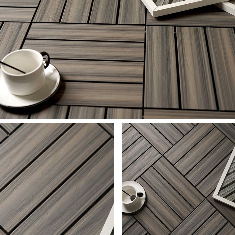 Modern Groove Locking Laminate Plank Flooring Plastic Wood Laminate