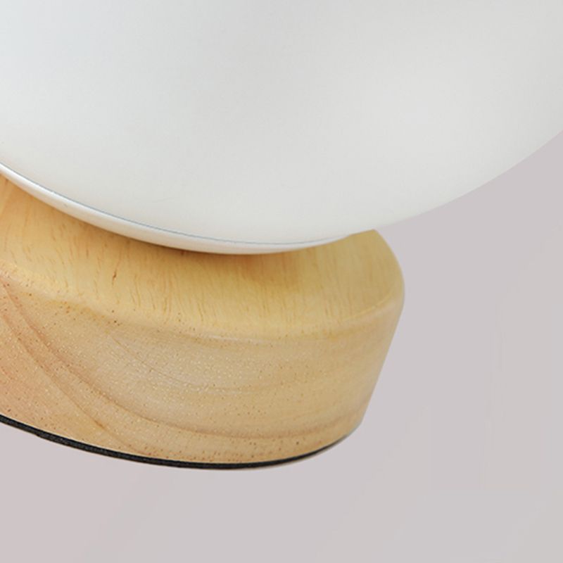 Noordse stijl geometrische tafellamp Moderne glazen bureaulamp voor studeerkamer