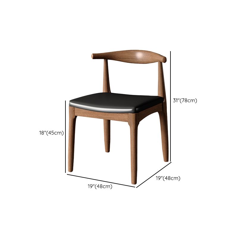 Modern Style Dinette Set 1/2/3/4/5 Pcs Round Solid Wood Dinette Table with Dining Chair