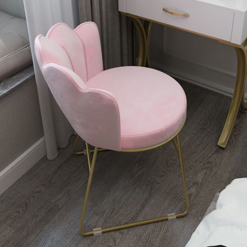 Sillas laterales tapizadas escandinavas Silla con respaldo sólido para el hogar