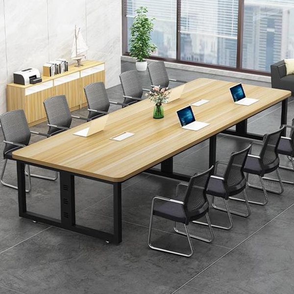 Industrial Style Home Writing Desk Office Conference Table Artificial Wood Desk