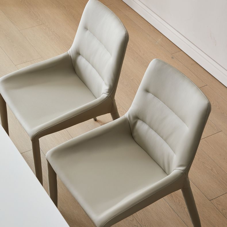 Designer Rectangle 1/4/5/7 Pieces Dining Table Set Indoor Legs Dinette Set in White