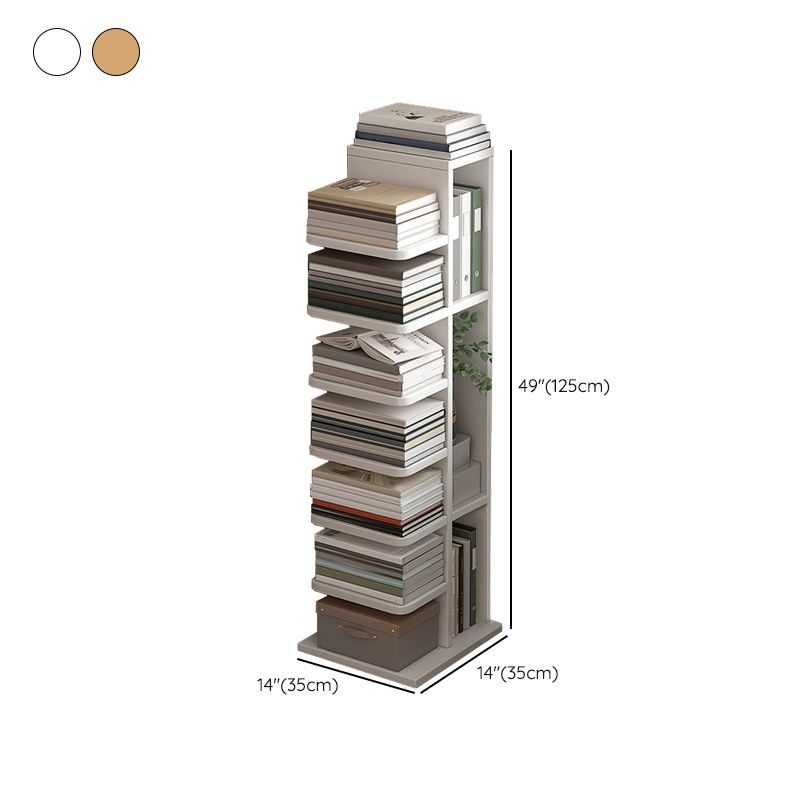 Modern Manufactured Wood Etagere Open Bookshelf for any Room