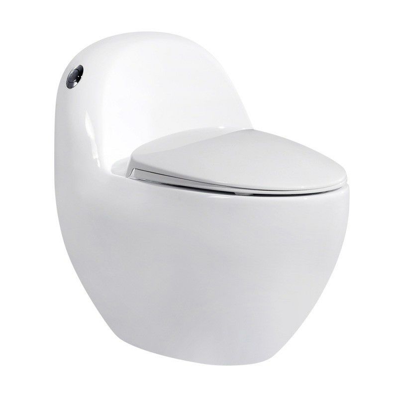 Contemporary One Piece Flush Toilet Floor Mounted Urine Toilet for Bathroom