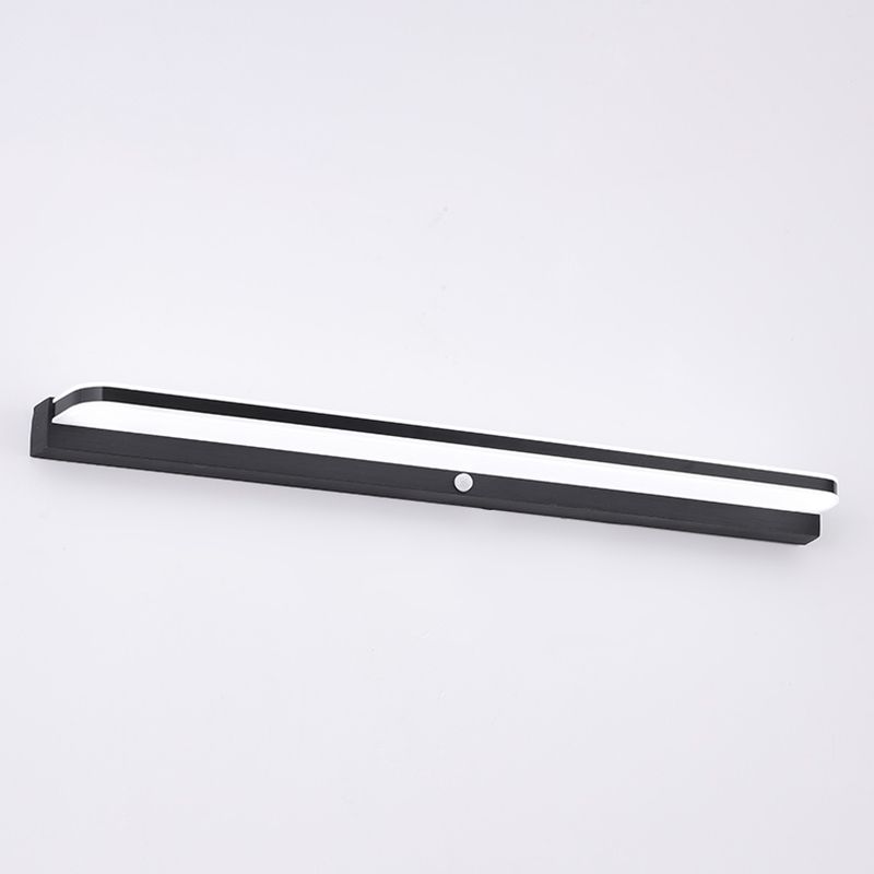 Modern Style Rectangle Vanity Wall Lights Metal 1 Light Vanity Mirror Lights