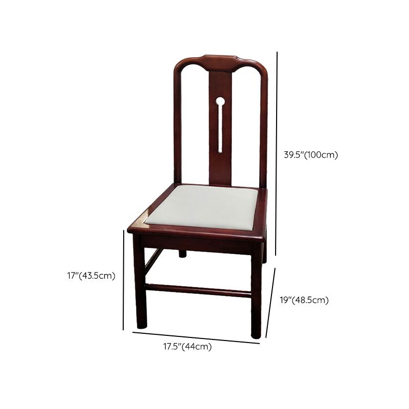 Traditional Kitchen Dining Side Chair Wood Side Dining Chairs
