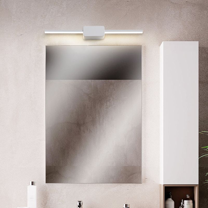 METAL SLIN SLIN VANITY LIGHT LIGHT MODERNO MODERNA 1 Idee di illuminazione da vanità leggeri
