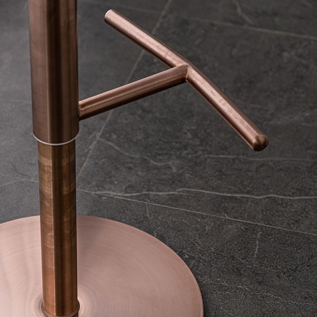 Armless Counter Height Stools with Footrest Modern Counter Stool