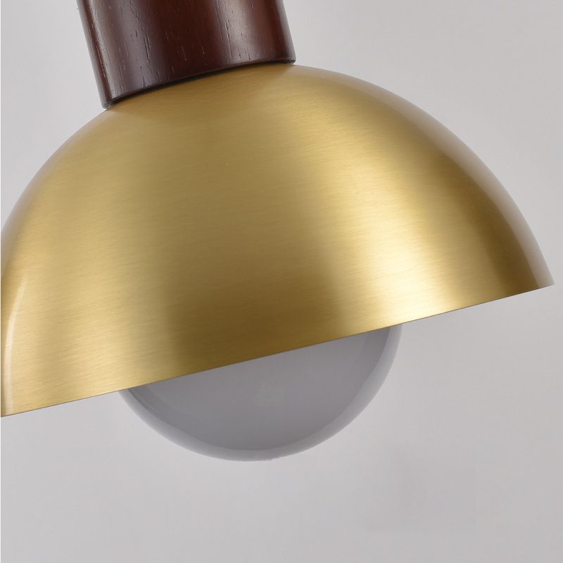 Lámpara colgante de granja contemporánea Luz colgante de sombra geométrica para el comedor