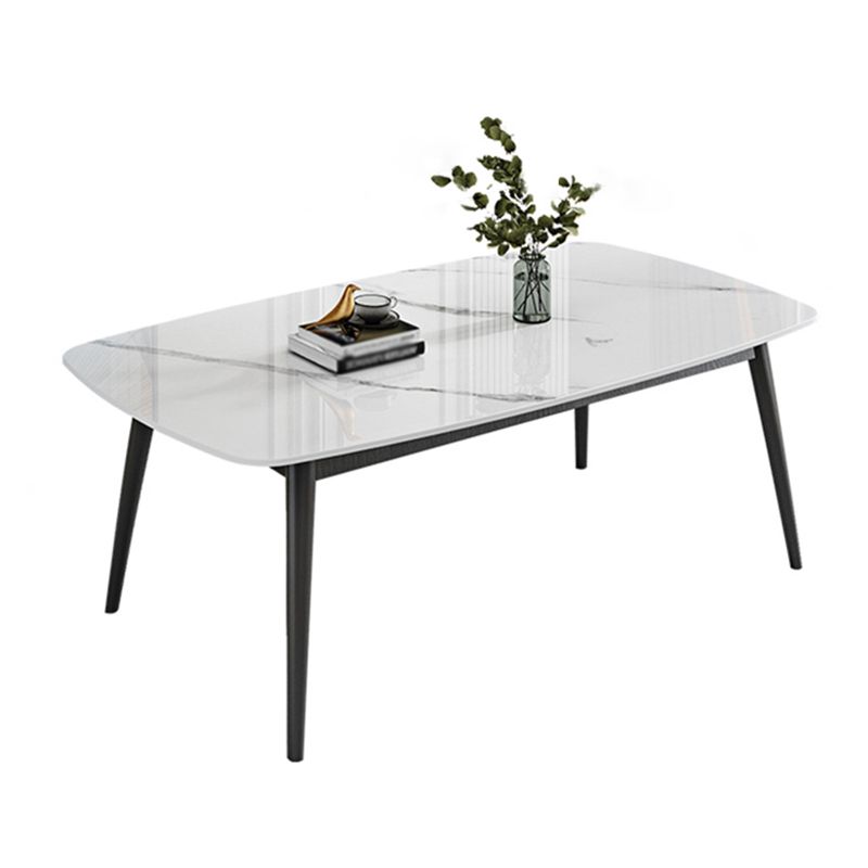 Sintered Stone Dining Table Industrial Dining Room Table for Kitchen