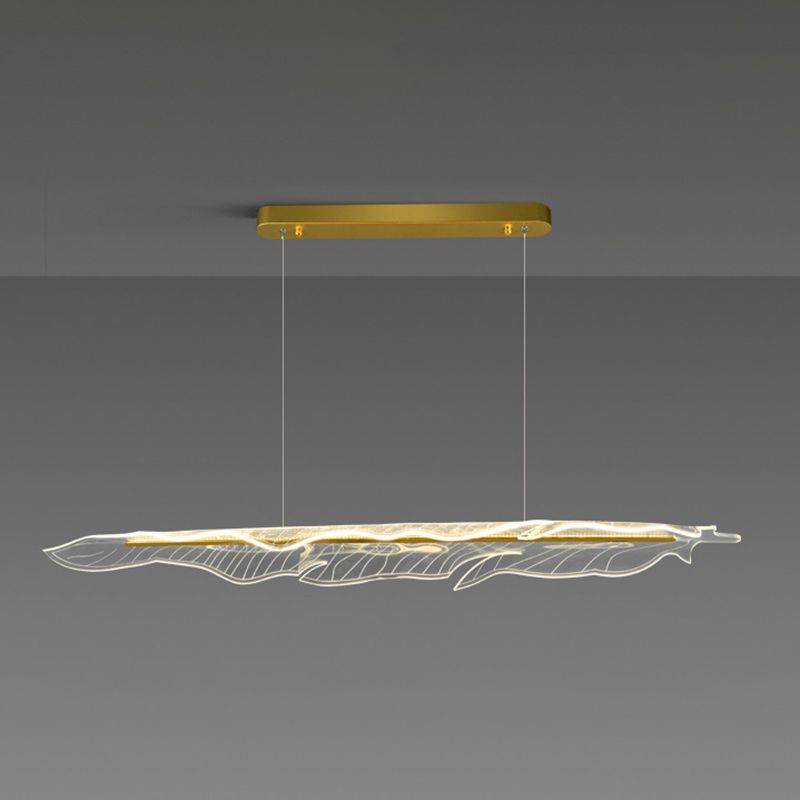 Nordic LED Island Lighting Fixture Creative Acrylic Pendant Light for Dining Room