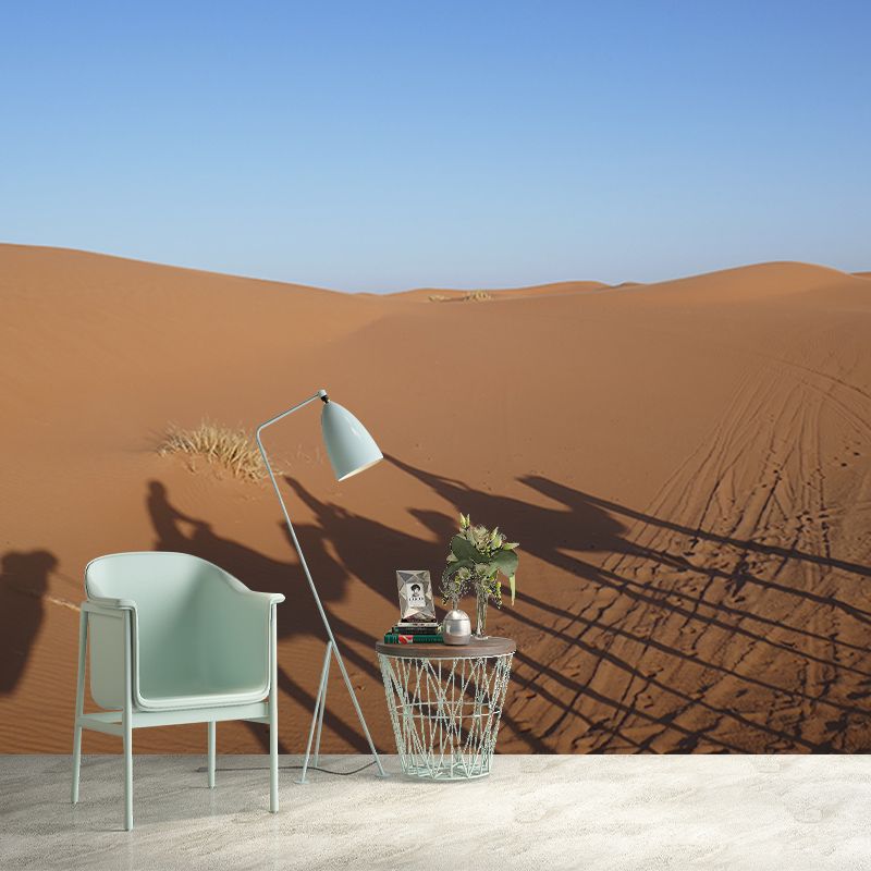 Sand Desert Mural Wallpaper for Sleeping Room Wall Decor, Made to Measure