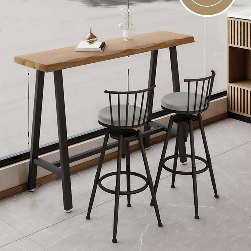 Modern Style Rectangle Bar Table 1/3/4 Pieces Bar Table Set for Home