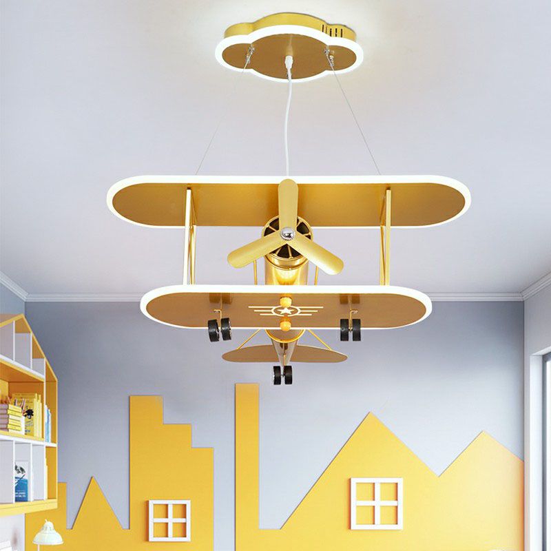 Éclairage de plafond LED acrylique avion