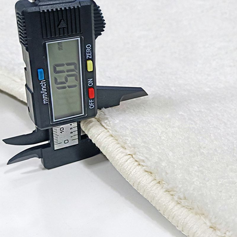 Moderner speziell geformter Teppichkontrastpaneel Teppich Polyester Teppich mit Rutschträger