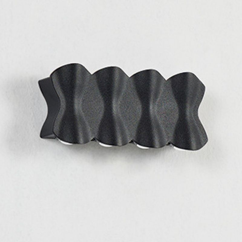 Dark Black Wall Flush Mount Aluminum LED Modernism Wall Light