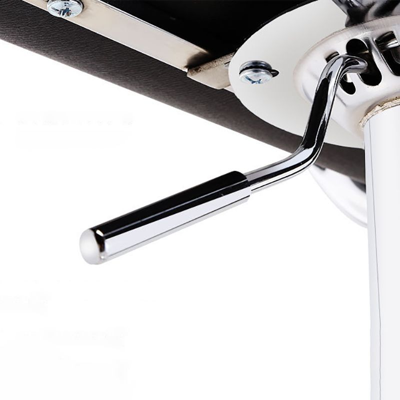 Modern Style Bar-stool with Adjustable Height Low Back Footrest Swivel for Counter Bar