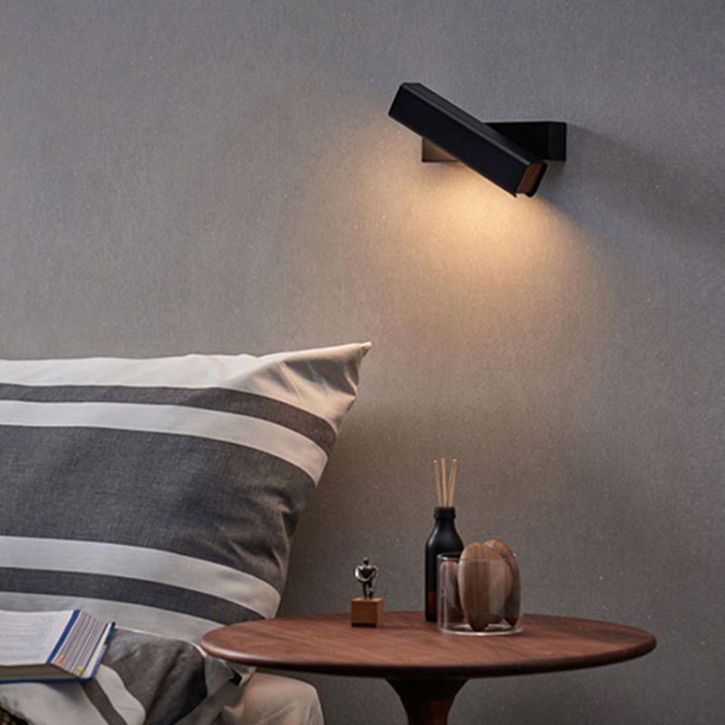 Quadratische Schattenmetallwandbeleuchtung moderner Stil mit einem Lichtwandmontage