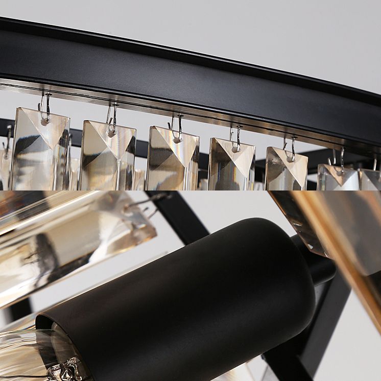 Lampadella a led a led a pianto moderno per la luce a led per la camera da letto, largo 19,5 "/23,5" di larghezza di ambra grigia