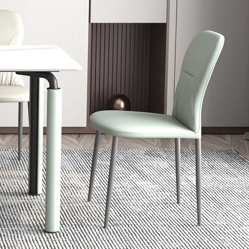 Scandinavian Style 1/2/5/7 Rectangle Dining Room Table Set for Home Use