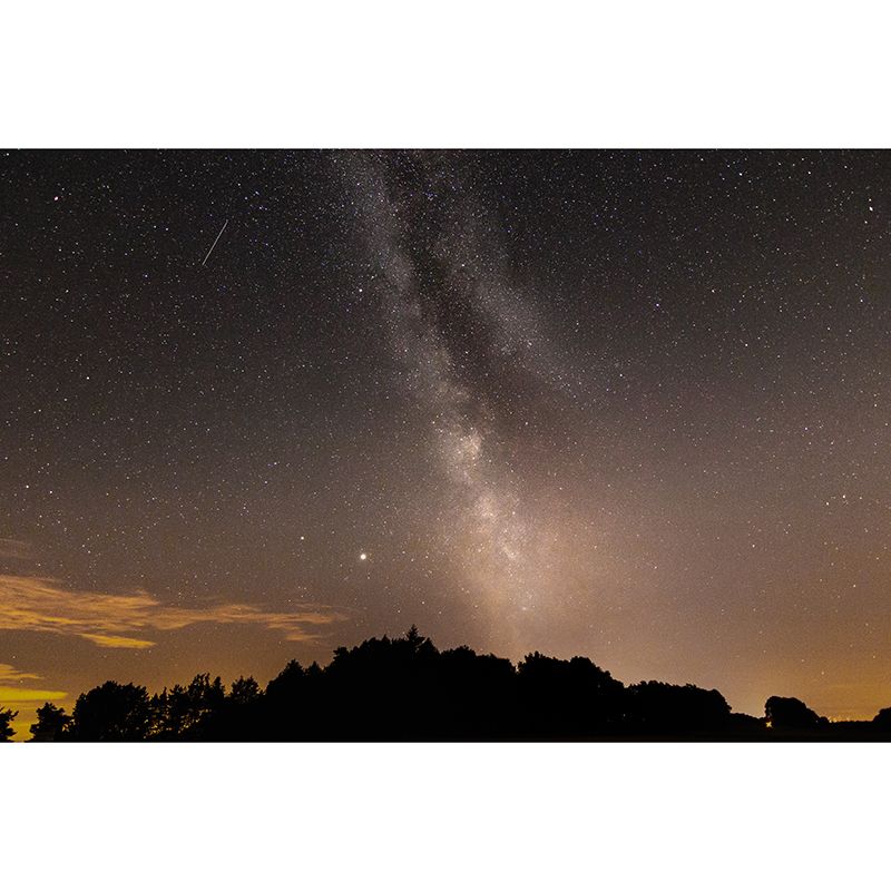 Stars and Universe Mural Wallpaper Washable Wall Covring for Boys' Bedroom