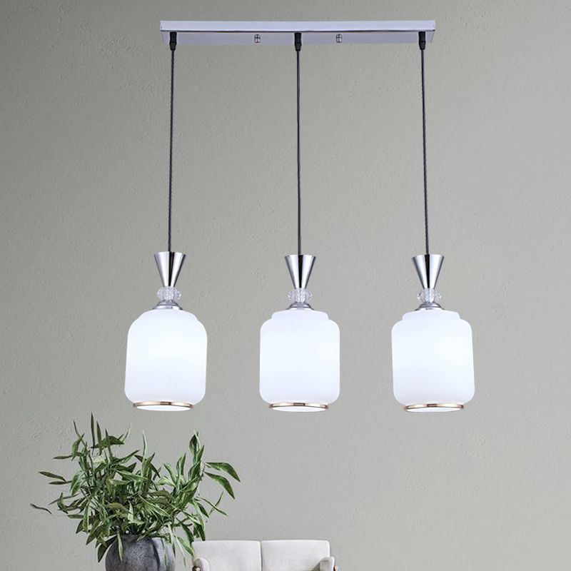 Suspension cylindrique moderne