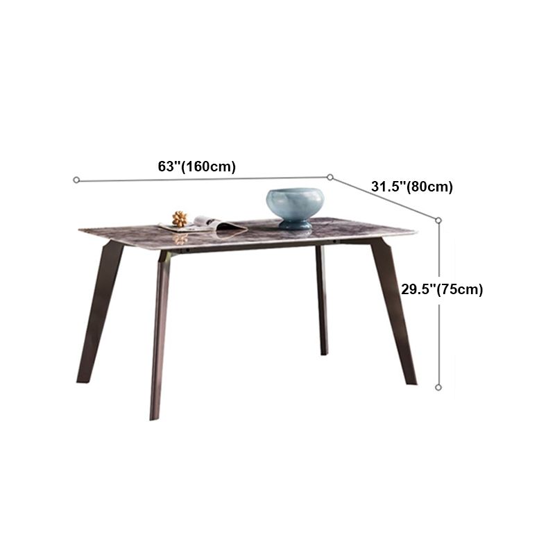 Contemporary 1/4/5 Pieces Dining Set Sintered Stone Dining Room Set