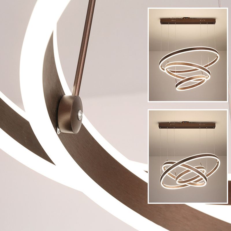 Orbiculaire metalen hanger verlichtingsarmaturen moderne slaapkamer hanger verlichtingsarmaturen