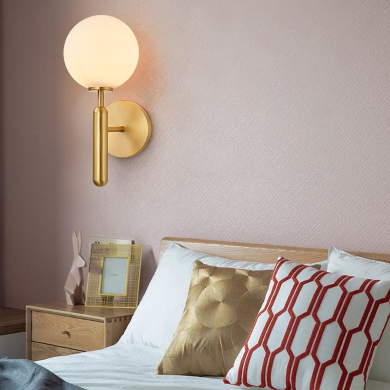 Lumière de boue en verre moderne Lumière Sconte Créative Creative Wall Lightture pour chambre à coucher